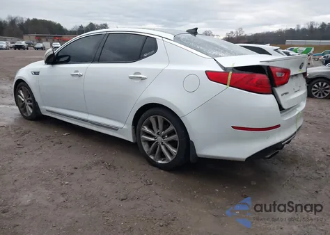 2015 Kia Optima Sxl Turbo из США, поврежденный, VIN 5XXGR4A62FG448553